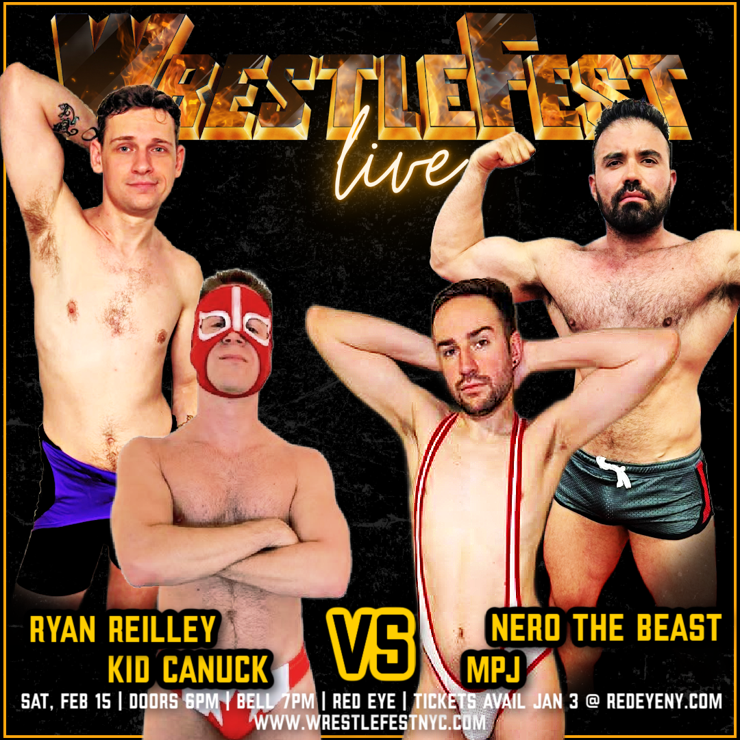 WrestleFest Live 2025, Featuring Sadistic Sid Shaw, Zach Reno, Gabe Steel, and Drew Harper
