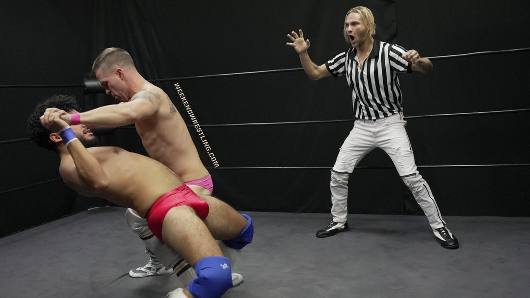 Bam Bam Bossio vs Tanner Ripley with Riff Simmons