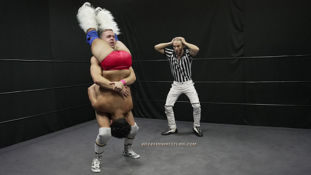 Bam Bam Bossio vs Tanner Ripley with Riff Simmons