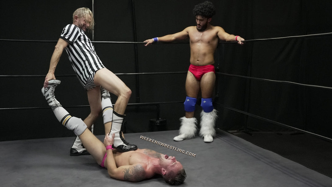 Bam Bam Bossio vs Tanner Ripley with Riff Simmons