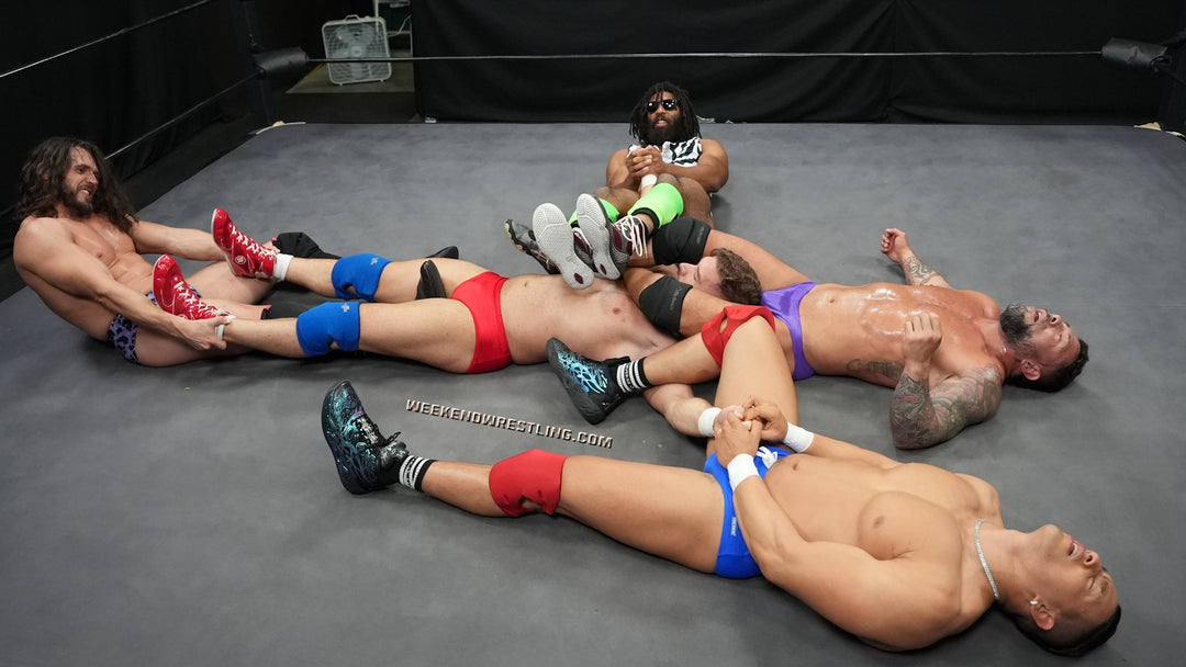 Wild Man Dick Clayton & Sadistic Sid Shaw vs Dante Vice & Stefan Stone with Jag