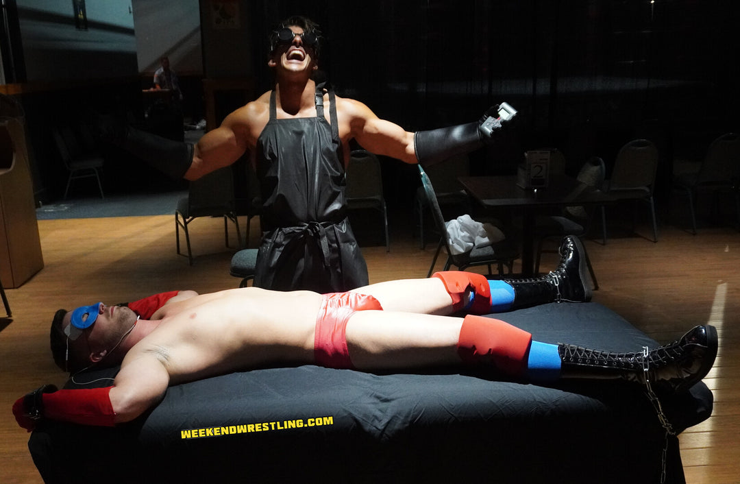 Doctor K Ruhl (Zman) vs Plasma (Austin Lynch) with Drew Harper