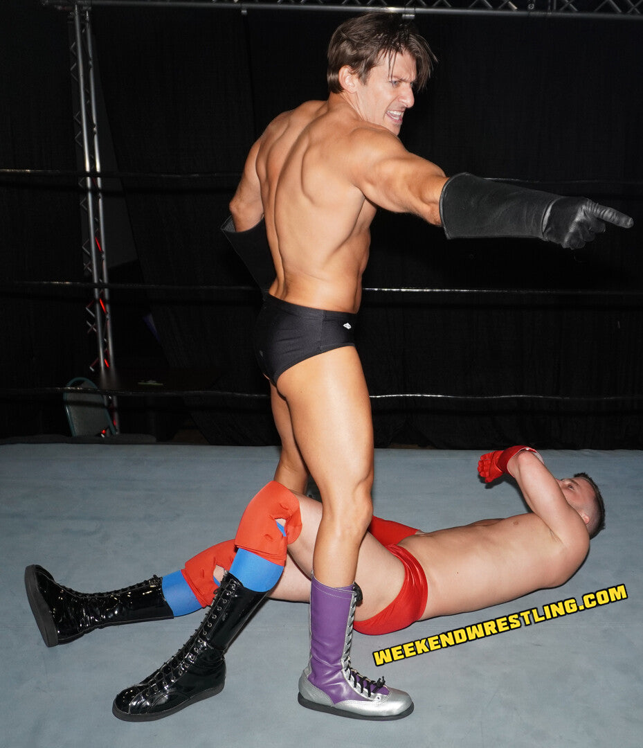 Doctor K Ruhl (Zman) vs Plasma (Austin Lynch) with Drew Harper