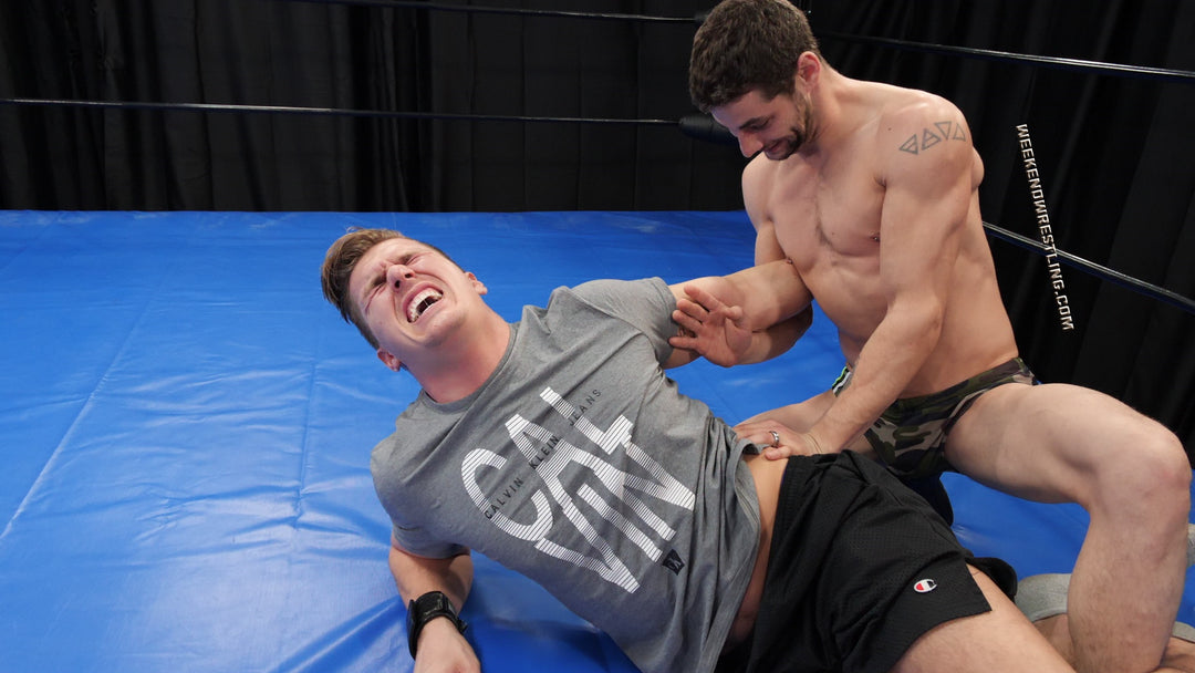 John Wolfboy vs Drew Harper with Gabe Steel