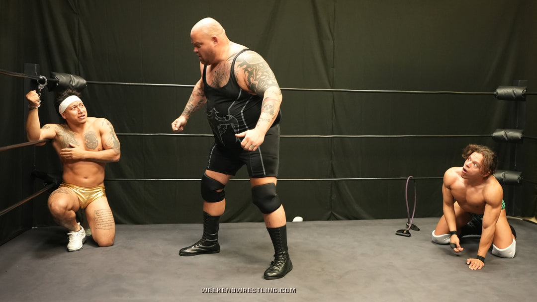 Shockwave vs The Handsome Strangler, Diego Maya and Danny Mercury