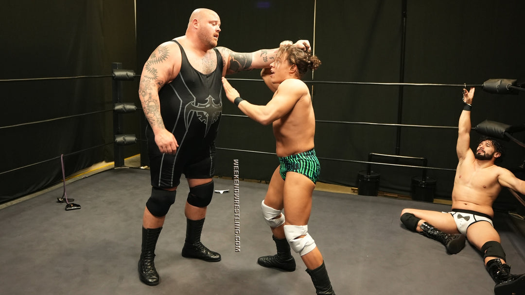 Shockwave vs The Handsome Strangler, Diego Maya and Danny Mercury