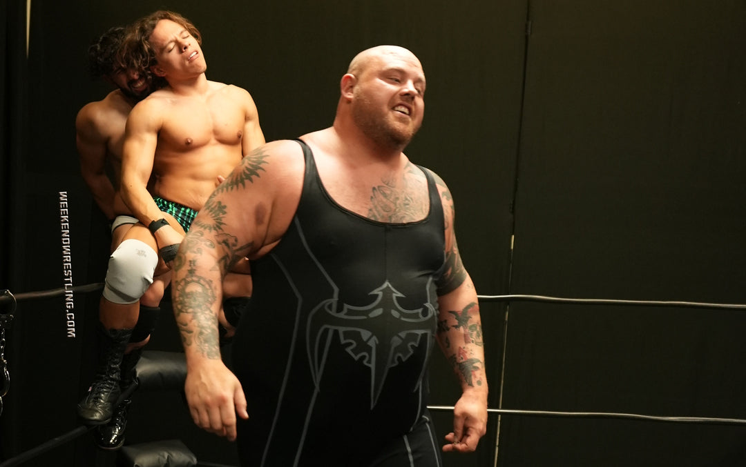 Shockwave vs The Handsome Strangler, Diego Maya and Danny Mercury