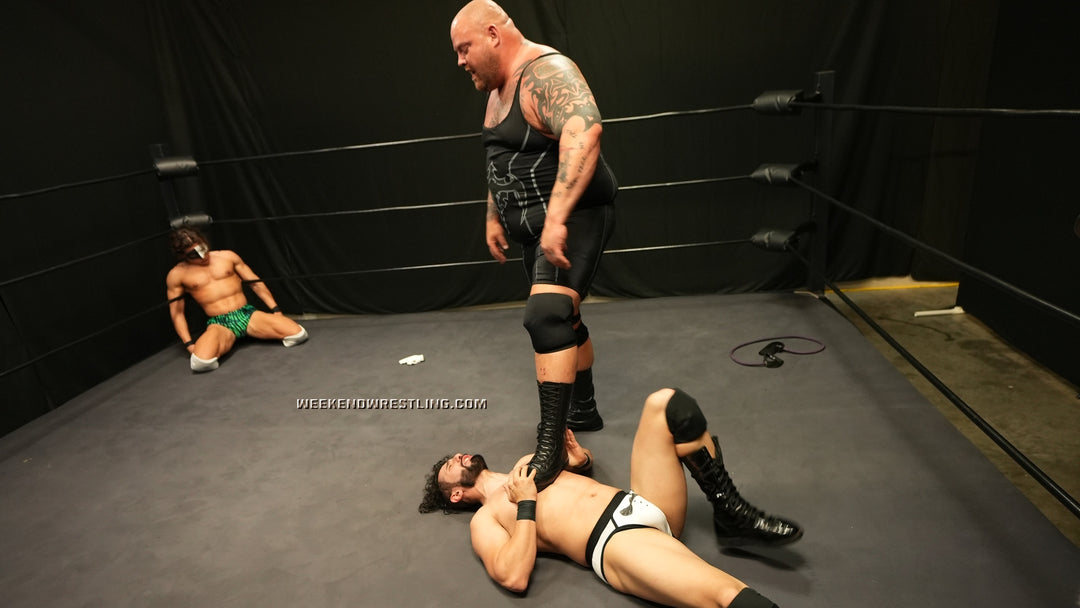 Shockwave vs The Handsome Strangler, Diego Maya and Danny Mercury