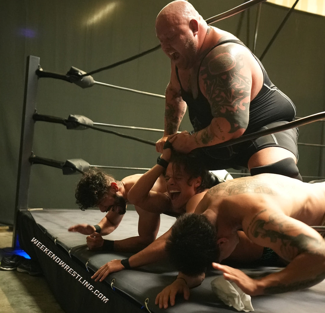 Shockwave vs The Handsome Strangler, Diego Maya and Danny Mercury