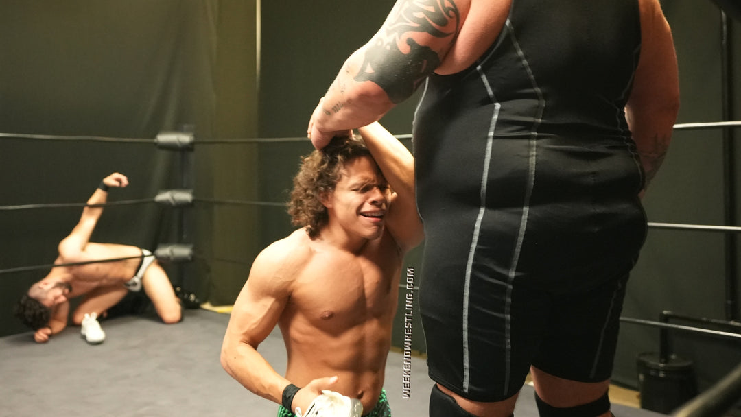 Shockwave vs The Handsome Strangler, Diego Maya and Danny Mercury