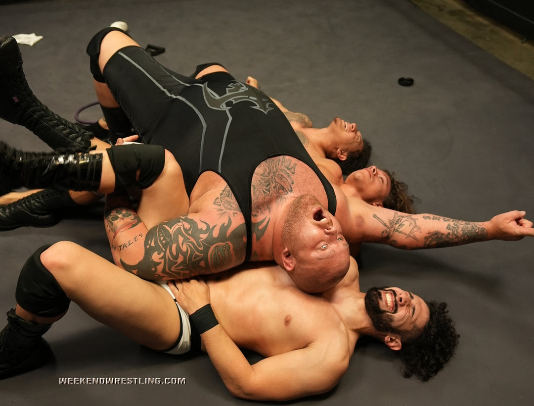 Shockwave vs The Handsome Strangler, Diego Maya and Danny Mercury