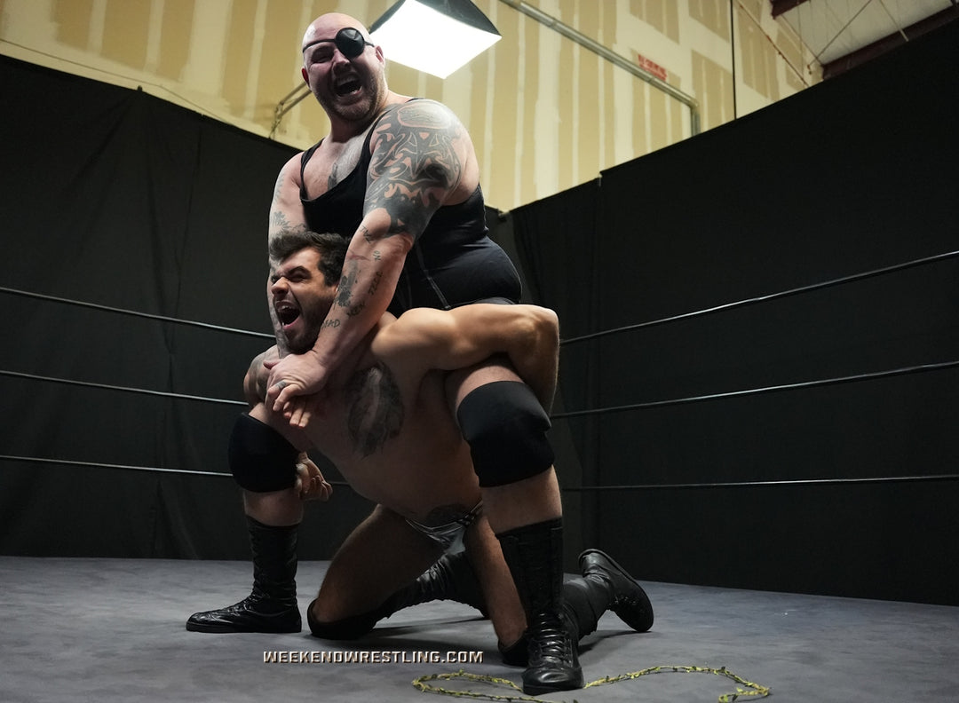 Shockwave (with Wild Man Dick Clayton) vs Brody Merritt