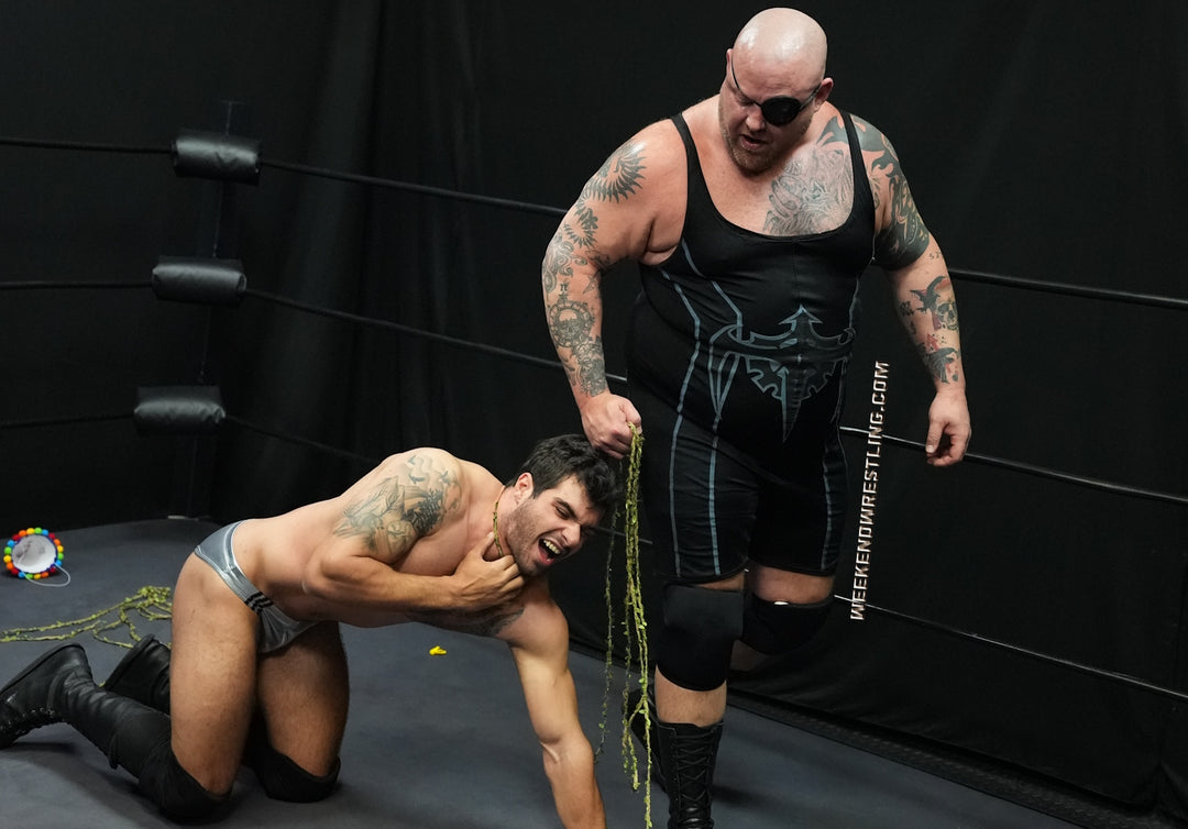 Shockwave (with Wild Man Dick Clayton) vs Brody Merritt