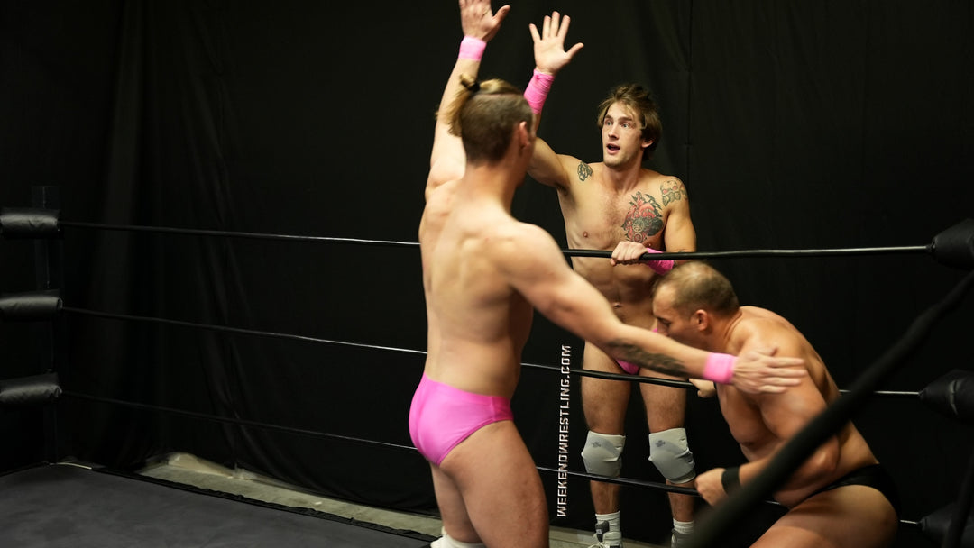 VanGore and All American Roger Atlas vs Cody Blayde and Tristan Mounts