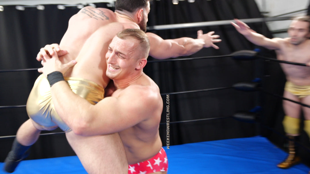 Wild Man Dick Clayton & All American Roger Atlas vs Zach Reno & Johnny Greco